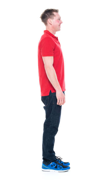 istock Handsome man in red shirt 1152879977