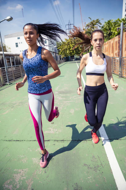 istock Running on a beautiful day in the city 1152881005