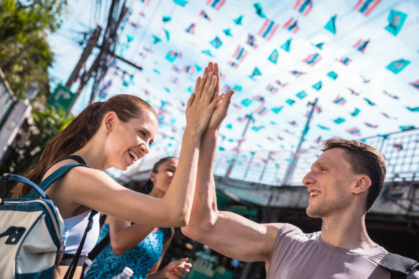 istock Running on a beautiful day in the city 1152881066