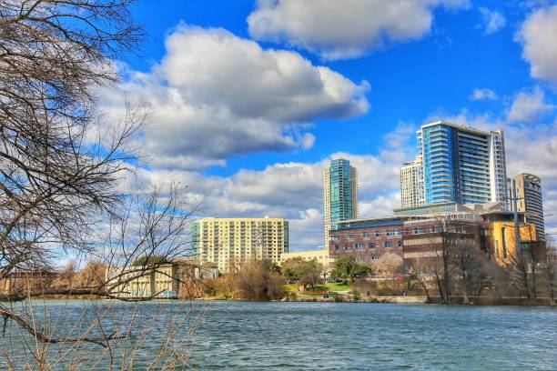 istock Downtown skyline from Lady Bird Lake, Austin Texas 1152883296