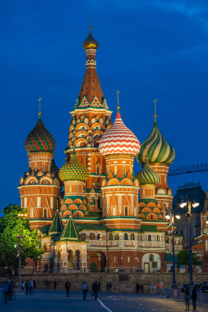 istock St. Basil's Cathedral in Moscow on Red Square on a summer evening 1152886522