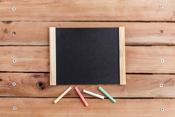 istock chalkboard with chalk on wooden background 1152901048