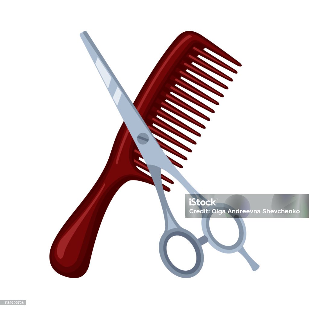 Ilustración de Colorido Peine De Dibujos Animados Y Tijeras y más Vectores Libres de Derechos de Accesorio personal - Accesorio personal, Barbero - Peluquero, Barbero - Peluquería - iStock Ilustración de Colorido Peine De Dibujos Animados Y Tijeras y más Vectores Libres de Derechos de Accesorio personal - Accesorio personal, Barbero - Peluquero, Barbero - Peluquería - iStock
