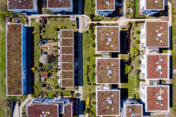 istock Residential Buildings from Above 1152904649