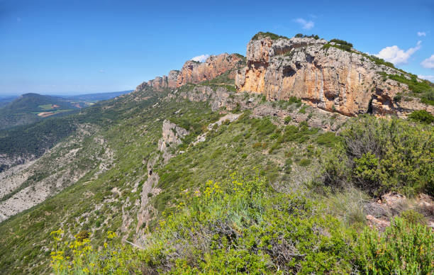 istock Serra de Mont-Roig in the Lleida Pre-Pyrenees, Catalonia. 1152909579