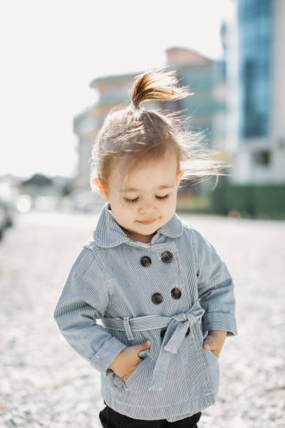 istock Cute little girl posing 1152910453