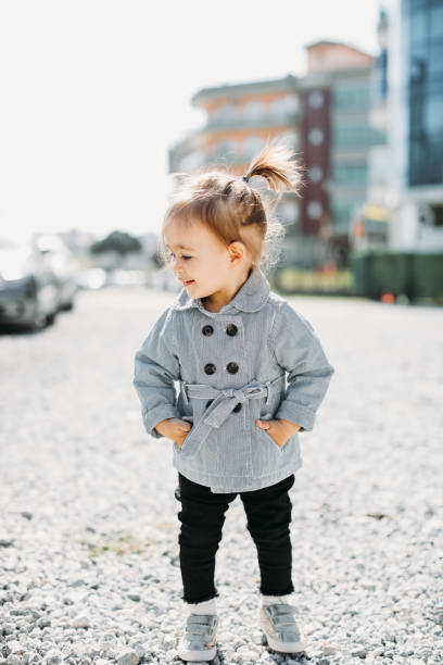 istock Cute little girl posing 1152913396