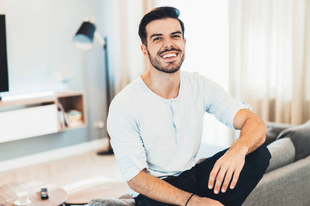 istock Portrait of handsome man 1152919131