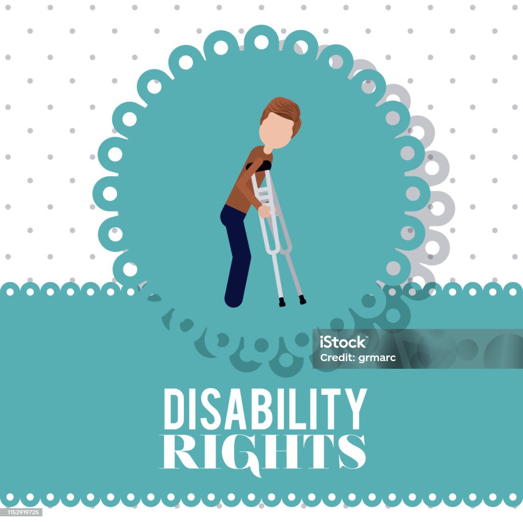 Disability Rights Transparent Background Disability Rights Design Stock Illustration - Download Image Now ...