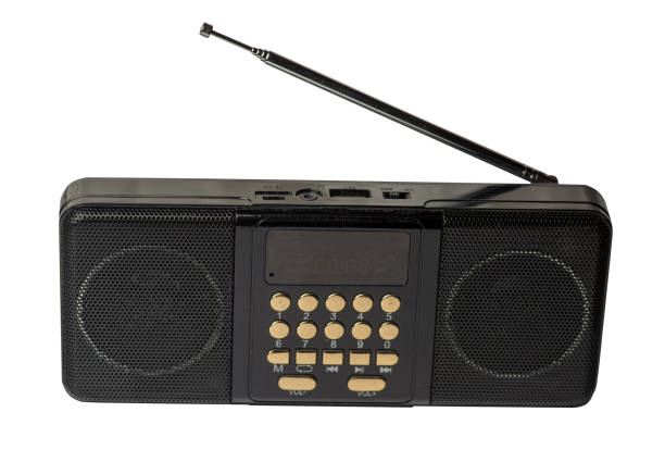 istock Pocket FM radio mp3 player isolated on a white background. 1152919993