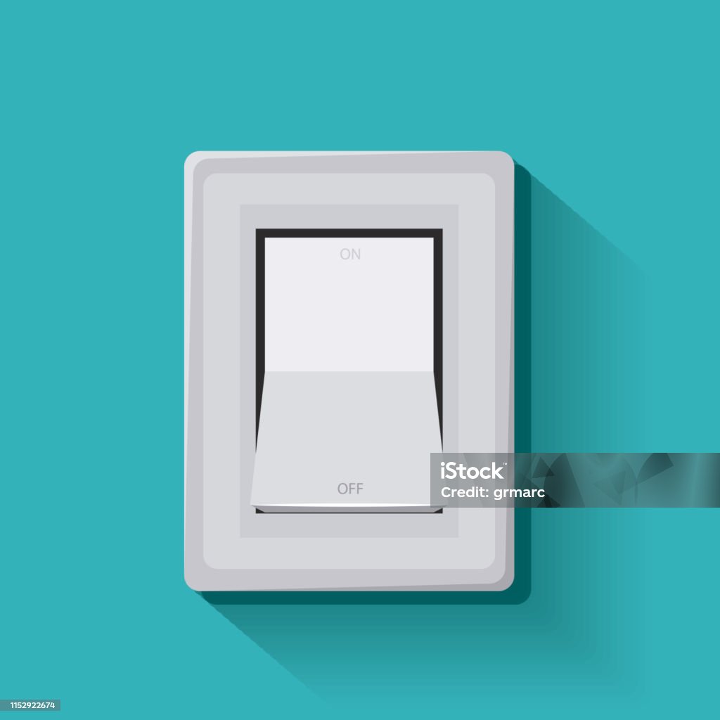 Vector Light Switch Light Switch Design Stock Illustration - Download Image Now ...