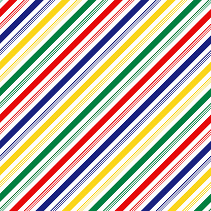 Diagonal candy cane stripes repeating pattern design