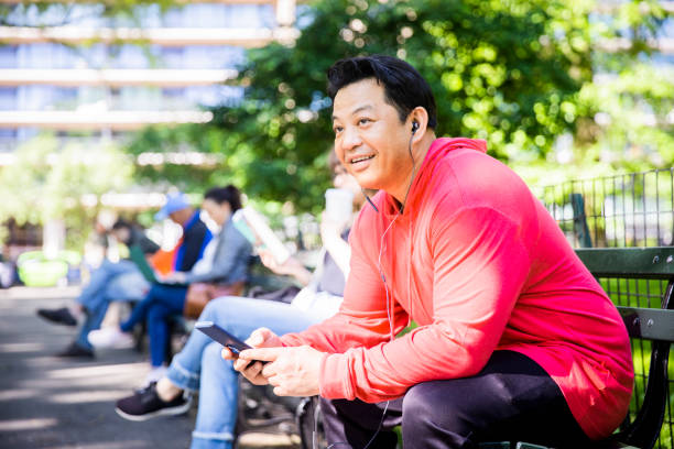 Man sitting on chair and thinking.