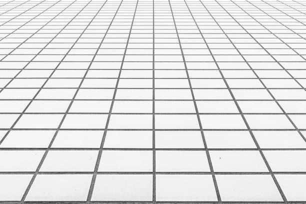 istock Outdoor white stone tile floor texture and background 1152947807