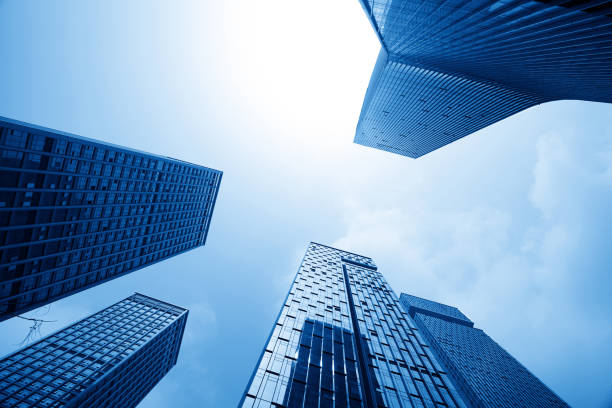 istock Windows of Skyscraper Business Office of shenzhen ,china 1152967607