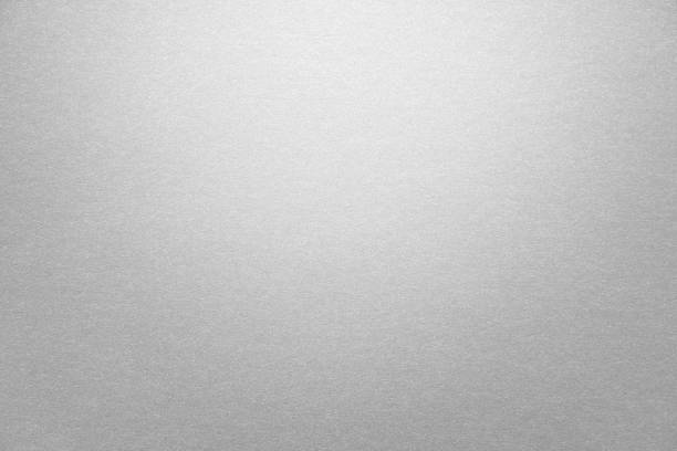 fond gris abstrait de texture de papier glacé - aluminium photos et images de collection