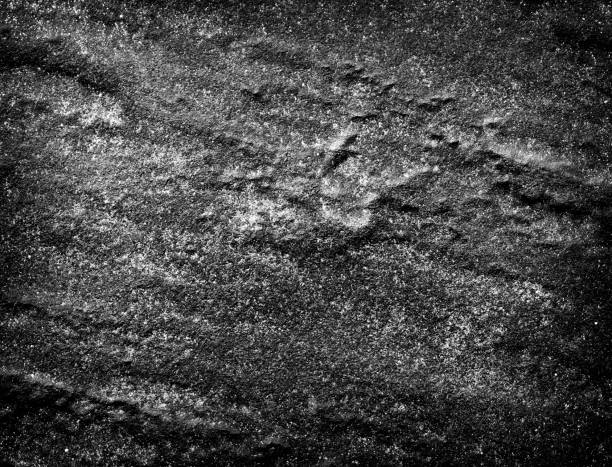 istock Dark grey black slate stone background or texture 1152971186
