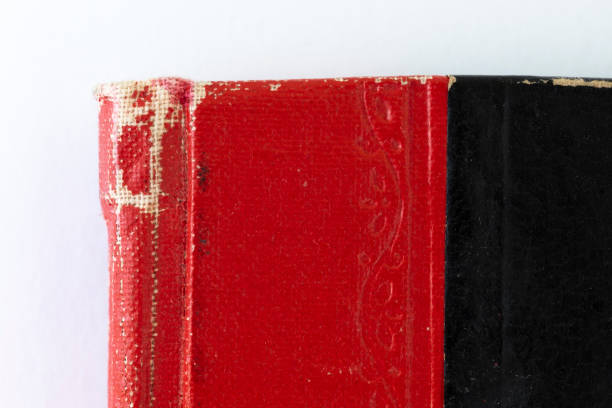 istock Black and red hardcover journal 1152976645