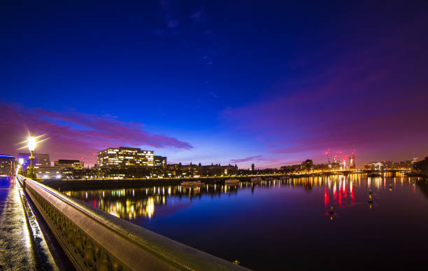 istock Westminster Bridge at night London England 1152985406