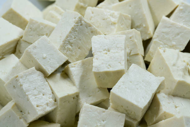 istock Fresh tofu - vegetarian protein 1153000779