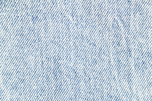 Closeup Light Blue Jeans Denim Fabric Texture Background Stock Photo ...