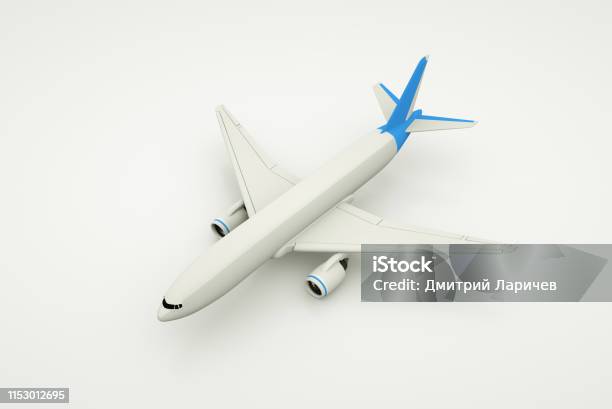 Passenger Airplane Airliner Isometric Concept Transportation Mode Aircraft Vehicle 3d Illustration Stock Photo - Download Image Now