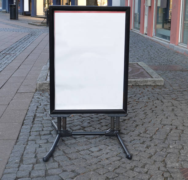 istock Street billboard empty panel outdoor advertising board white blank 1153015405