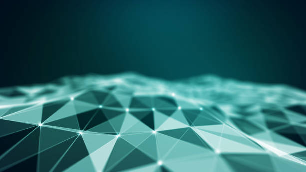 istock Abstract 3d Illuminated distorted Mesh Sphere . Neon Sign . Futuristic Technology HUD Element . Elegant Abstract Destroyed Sphere . Big data visualization . 1153018673