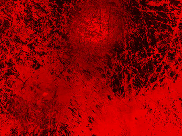 istock Deep red dark dirty gunge rough surface old cement construction texture dusty background empty blank template 1153019867