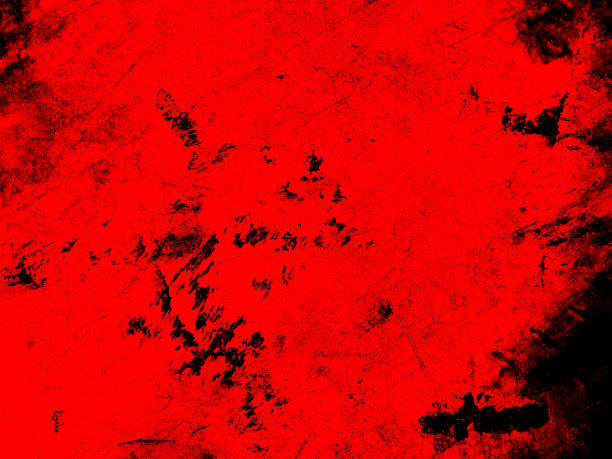 istock Deep red dark dirty gunge rough surface old cement construction texture dusty background empty blank template 1153019917