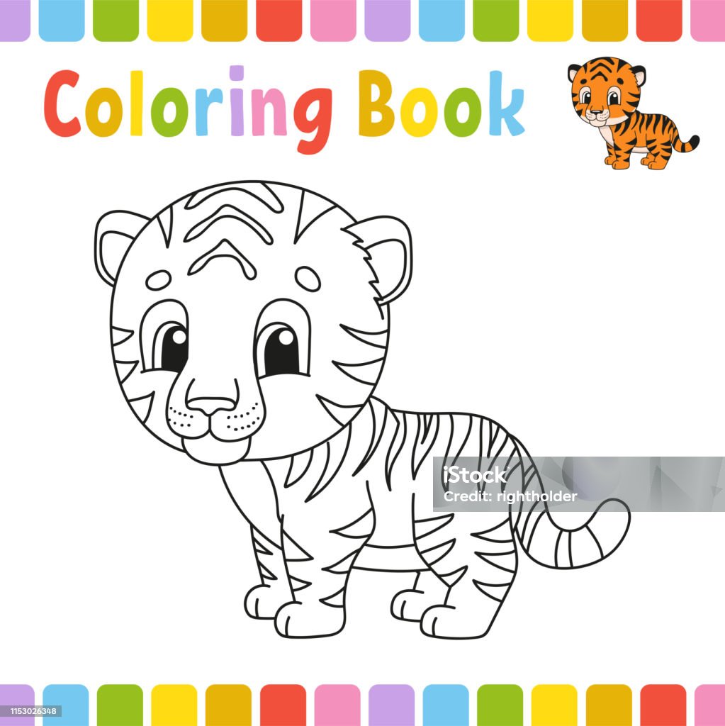 Ilustración de Páginas De Libros Para Colorear Para Niños Ilustración Vectorial De Dibujos Animados Lindos y más Vectores Libres de Derechos de Tigre - iStock Ilustración de Páginas De Libros Para Colorear Para Niños Ilustración Vectorial De Dibujos Animados Lindos y más Vectores Libres de Derechos de Tigre - iStock