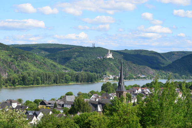 istock view across Rhens at Rhine 1153027862