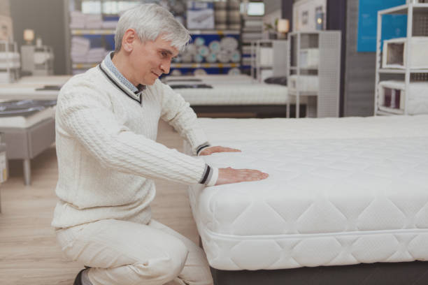 istock Senior man shopping at department store 1153029079