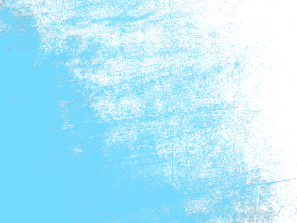 istock Light blue dirty gunge rough surface old cement construction texture dusty background empty blank template 1153030767
