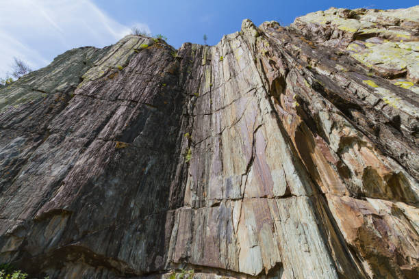 istock Mountain rock bottom view. Altai. 1153031511