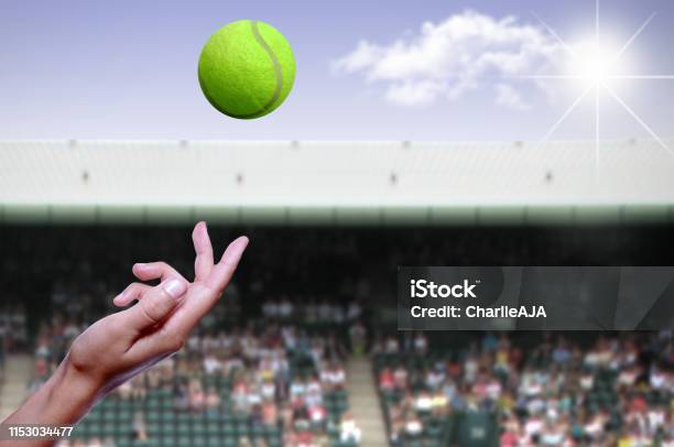 Mecz Tenisowy - zdjęcia stockowe i więcej obrazów Wimbledon - Wimbledon, Tenis, Kort