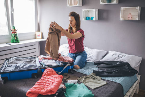 istock Woman going on vacation 1153038748