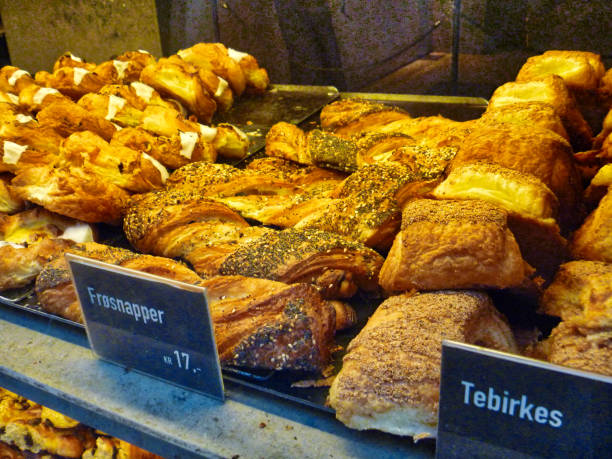 istock Selection of bread in Danish bakery 1153041605
