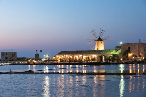 istock Saline of Trapani Sicily Italy 1153046102