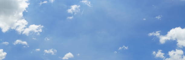 istock Beautiful sky with white cloud in summer 1153047583