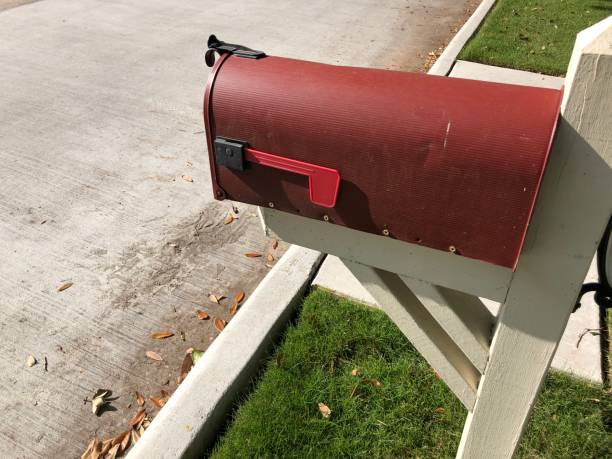 istock Mailbox for home delivery of mail 1153049677