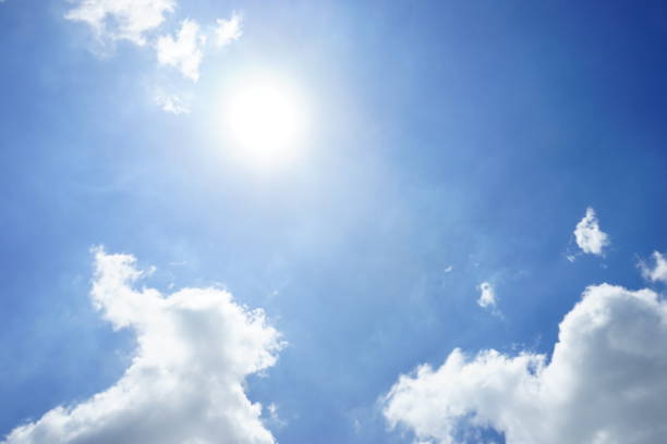 istock Clouds in the blue sky in summer 1153049809