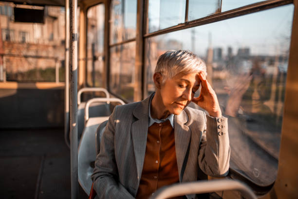 istock Stressful business woman. 1153051586