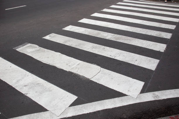 istock Cross walk on the street. 1153051657