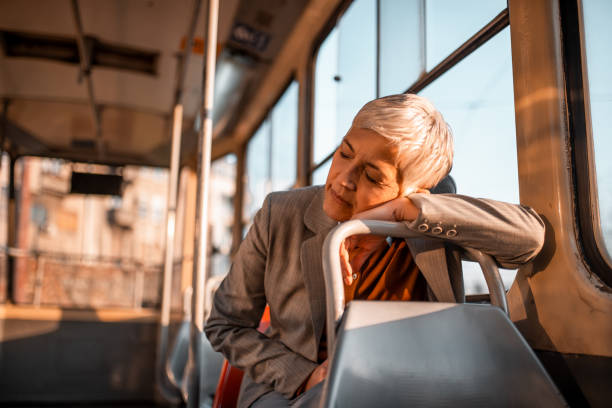 istock Tired business woman. 1153051673