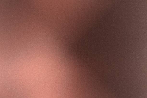 istock Brushed red metal plate, abstract texture background 1153052202