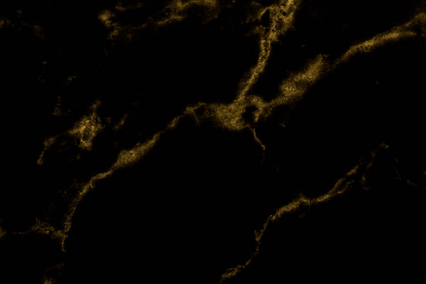 istock Black gold marble surface for do ceramic counter white light texture tile background marble natural for interior decoration and outside. 1153052953