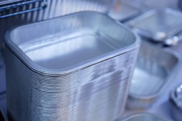 istock Tray With Aluminum Foil - 1153053053