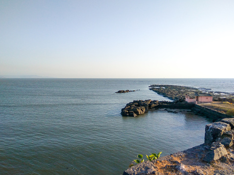 A view from the janjira for of maharashtra india