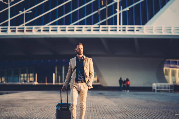 istock Businessman on business trip in Spain 1153071291